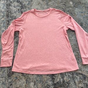 Pink Long Sleeve Top Size M Never Worn